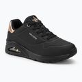 Női cipő SKECHERS Uno Golden Air black/black/metalic