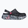 Női papucs SKECHERS JGoldcrown Max Cushioning Foamies Love True black 10