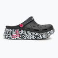 Női papucs SKECHERS JGoldcrown Max Cushioning Foamies Love True black 3