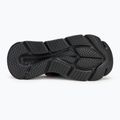 Női papucs SKECHERS JGoldcrown Max Cushioning Foamies Love True black 5