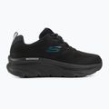 SKECHERS férfi D'Lux Walker Get Oasis fekete/zöld cipő 2