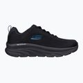 SKECHERS férfi D'Lux Walker Get Oasis fekete/zöld cipő 7