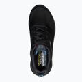 SKECHERS férfi D'Lux Walker Get Oasis fekete/zöld cipő 9