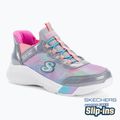 SKECHERS Slip-ins gyermek tornacipő Dreamy Lites Colorful Prism szürke/multi