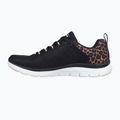 SKECHERS női cipő Flex Appeal 4.0 Wild Ballad fekete/leopárd 3