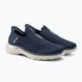 Férfi SKECHERS Slip-ins Go Walk 6 Easy On navy/fehér cipő 4