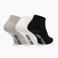 New Era Flag Sneaker zokni 3 pár szürke 2