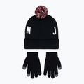 Czapka + rękawiczki dziecięce Nike Jordan Pom Beanie Set black 2