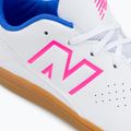 New Balance Audazo V6 Control IN Jr gyermek labdarúgócipő fehér SJA3IWB6.M.045 9