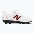 New Balance 442 V2 Academy FG gyermek futballcipő fehér JS43FWD2.M.035 2