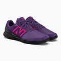 New Balance férfi futballcipő Audazo V6 Command IN lila-fekete SA2IPH6.D.075 4