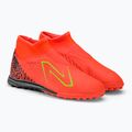 New Balance Tekela V4 Magique TF gyermek focicipő neon szitakötő neon 4