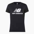 Női New Balance Essentials Stacked Logo Co póló fekete NBWT31546 5