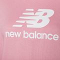 Női tréning pulóver New Balance Essentials Stacked Logo French Terry kapucnis pulóver rózsaszín WT31533HAO 7