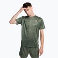 Férfi New Balance Top Printed Impact Run SS futópóló Zöld NBMT21263DON