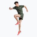 Férfi New Balance Top Printed Impact Run SS futópóló Zöld NBMT21263DON 2