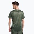 Férfi New Balance Top Printed Impact Run SS futópóló Zöld NBMT21263DON 3