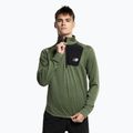 Férfi tréningpóló New Balance Top NB Heat Grid Half Zip szürke NBMT23252DO1