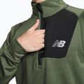 Férfi tréningpóló New Balance Top NB Heat Grid Half Zip szürke NBMT23252DO1 4