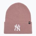 Téli sapka 47 Brand MLB New York Yankees Haymaker mauve