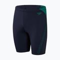 Férfi Speedo Hyper Boom Splice úszónadrág tengerészkék/zöld 5