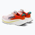 HOKA Bondi X blanc de blanc/flame férfi futócipő 4