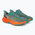 HOKA Speedgoat 5 férfi futócipő zöld-narancs 1123157-TMOR 3