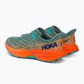 HOKA Speedgoat 5 férfi futócipő zöld-narancs 1123157-TMOR 4