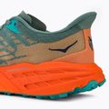 HOKA Speedgoat 5 férfi futócipő zöld-narancs 1123157-TMOR 10