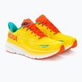 Férfi futócipő  HOKA Clifton 9 passion fruit/maize 4
