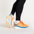 Férfi futócipő  HOKA Clifton 9 Wide vibrant orange/impala 2