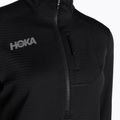 Női futó pulóver HOKA 1/2 Zip fekete 3