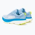 Férfi futócipő  HOKA Bondi 8 Wide airy blue/diva blue 4