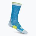 Futózokni HOKA Crew Run Sock 3 db diva blue/ice water/evening primrose 2