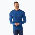 Férfi termoaktív pulóver Smartwool Merino 250 Baselayer Crew Boxed deep navy color shift