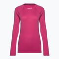 Női Smartwool Merino 250 Baselayer Crew boxed power rózsaszín termál póló 3