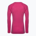 Női Smartwool Merino 250 Baselayer Crew boxed power rózsaszín termál póló 4