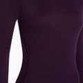 Női termoaktív pulóver Smartwool Merino 250 Baselayer Crew Boxed purple iris heather 5