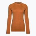 Női termoaktív pulóver Smartwool Merino 250 Baselayer Crew Boxed marmalade heather 3