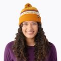 Smartwool kötött téli mintás POM méz arany heather sapka 8