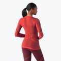 Női hőaktív pulóver Smartwool Intraknit Thermal Merino Baselayer Crew scarlet/black 6