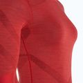Női hőaktív pulóver Smartwool Intraknit Thermal Merino Baselayer Crew scarlet/black 3