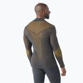 Férfi thermo hosszú ujjú Smartwool Intraknit Thermal Merino Baselayer 1/4 charcoal/honey gold 2