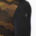 Férfi termoaktív pulóver Smartwool Merino 250 Baselayer Crew Boxed charcoal mtn scape 5