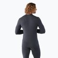 Férfi termoaktív pulóver Smartwool Thermal Merino Baselayer Colorblock Crew Boxed charcoal 2
