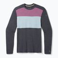 Férfi termoaktív pulóver Smartwool Thermal Merino Baselayer Colorblock Crew Boxed charcoal 3