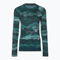 Női Smartwool Merino 250 Baselayer Crew dobozos thermo póló twilight blue mtn scape 3