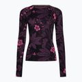Női termoaktív felső Smartwool Merino 250 Baselayer Crew Boxed purple iris floral 3