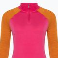 Női thermo hosszú ujjú Smartwool Classic Thermal Merino Baselayer 1/4 Zip Boxed power pink 5