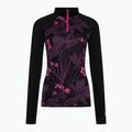 Női termoaktív pulóver Smartwool Classic Thermal Merino Baselayer 1/4 Zip Boxed purple iris 3